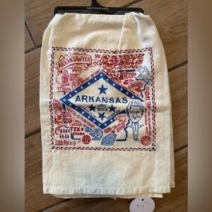 Arkansas Souvenir Tea Towel